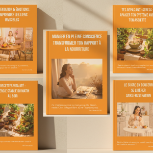 Pack Alimentation Consciente – 5 Ebooks pour transformer ton rapport à la nourriture