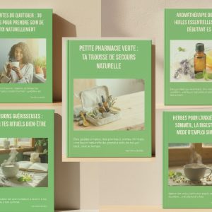 Pack Plantes & Bien-être Naturel – 5 Ebooks pour prendre soin de toi autrement